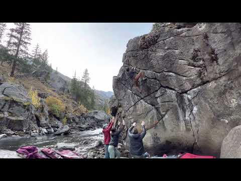 Beta Video for climb Watercolors v5, Leavenworth