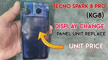 All Tecno Display Replacement | Tecno KG8 Display change | Tecno Spark 8 pro Disassemble