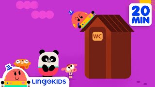 ALL ABOUT POO 💩✨ What is DIGESTION? + More Lingokids Cartoons for Kids