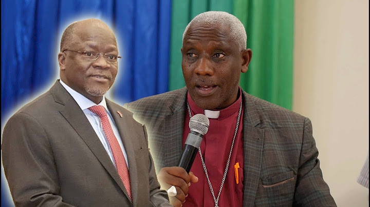 Askofu KKKT amshauri Rais Magufuli ishu ya Mahakama mbele ya January Makamba