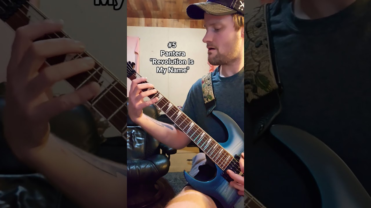 My 10 favorite riffs in D standard tuning