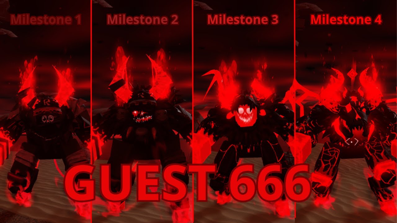 Winning with every milestone as Guest 666 | ROBLOX FORSAKEN - YouTube