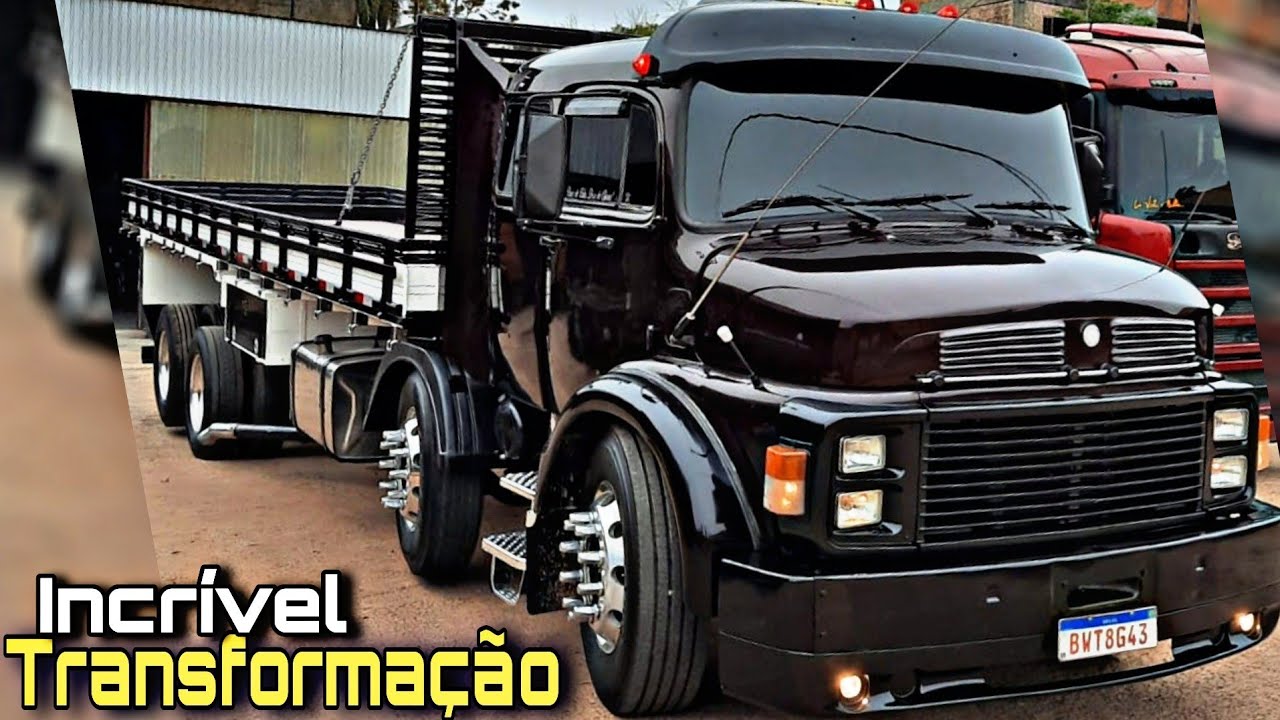 TRANSFORMAÇÃO DO MB 1525 COM MOTOR DE 1620 COM BOMBA GRANDE - PROJETO DO SANDRO #reforma
