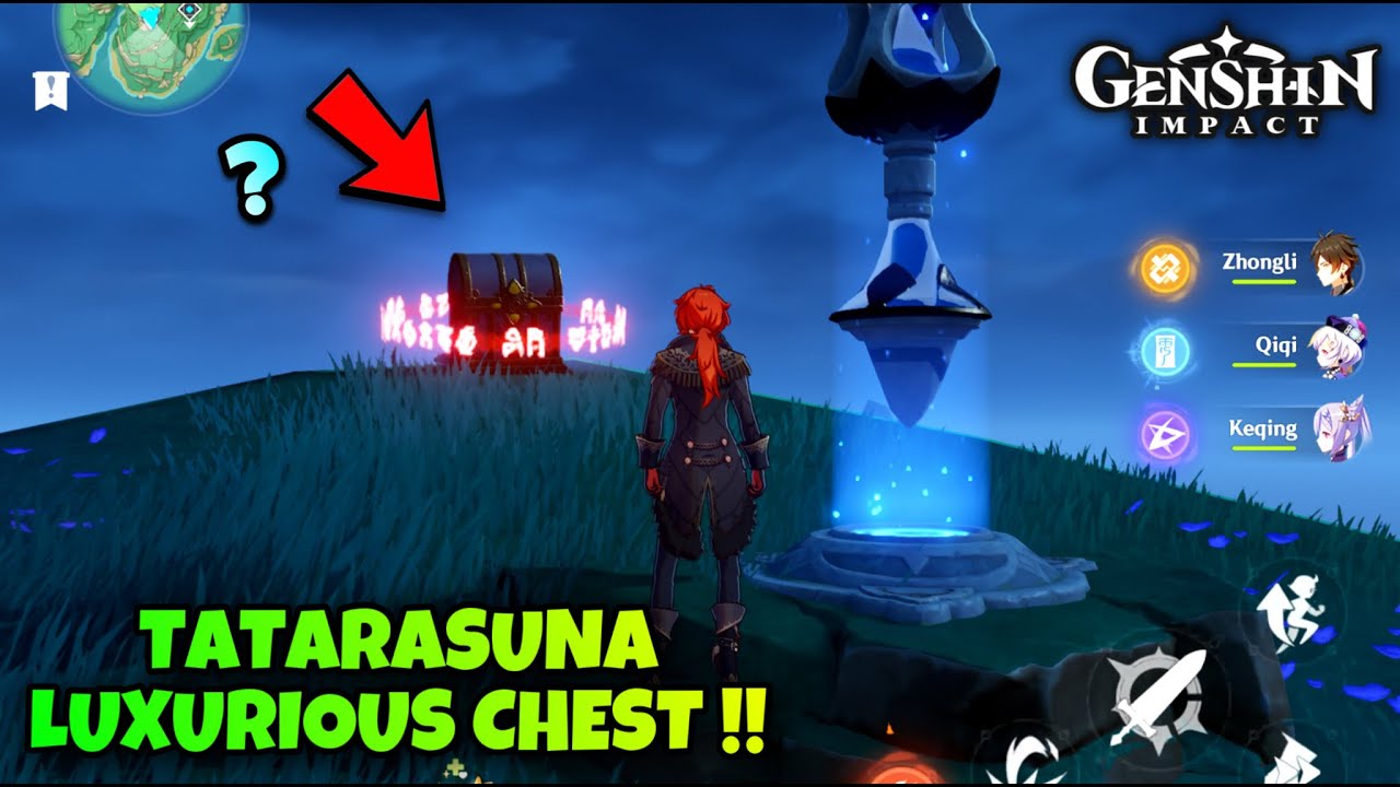 CARA MENGAMBIL PETI LUXURIOUS CHEST LOKASI TATARASUNA RAHASIA INAZUMA