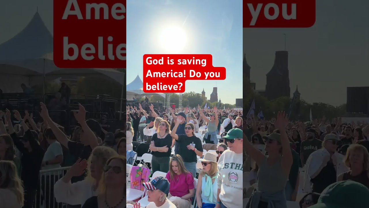 Over 200,000 Christians in Washington DC! 🤯🤯 