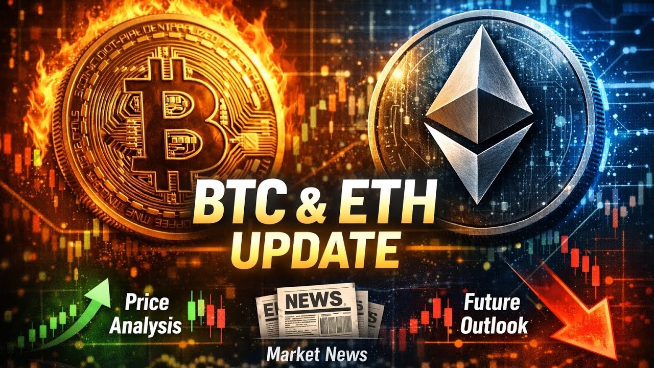 Bitcoin & Ethereum Price Update Today | BTC & ETH Next Move analysis 🚀