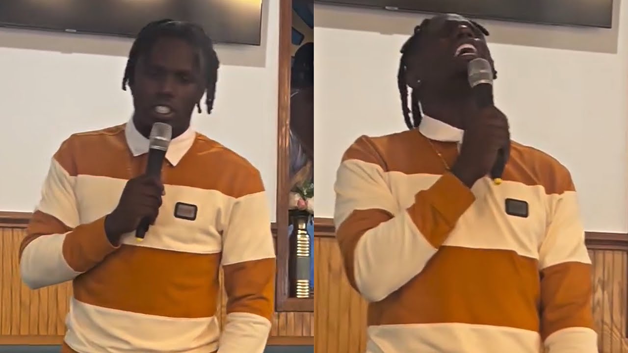 Какое потрясающее выступление Джамала Робертса во время церковной службы в Миссисипи