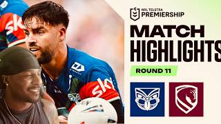 NRL 2026 | Warriors v Broncos | Match Highlights | Round 11 Reaction!