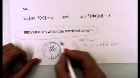 8 5   Inverse Trig Functions
