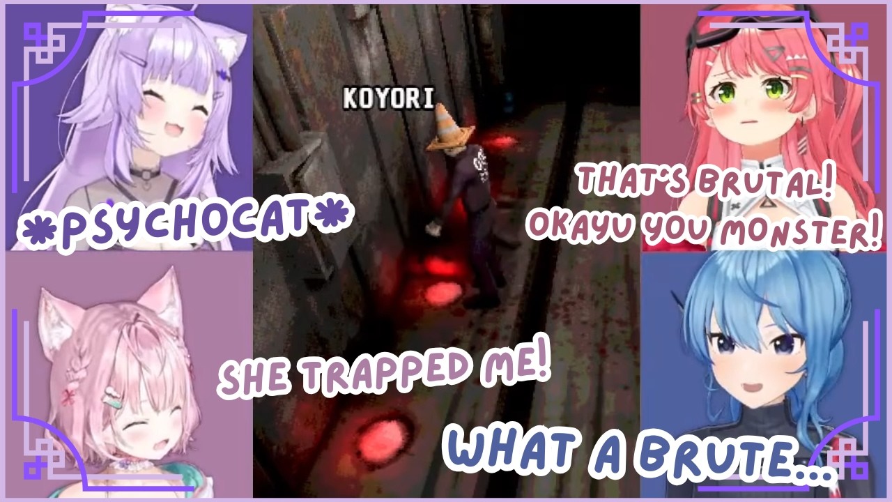 Okayu BRUTALLY Traps Koyori And Leaves MiComet HORRIFIED! 😱💀 | Hololive Clip
