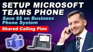 How to Set Up Teams Phone System 📞  Shared Calling 💲 Save on Business Phone System