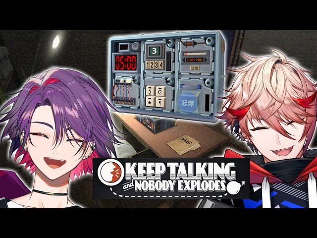【Keep Talking and Nobody Explodes】爆弾解除とかｗ俺らならいけるっしょｗｗｗ withセラお【渡会雲雀/にじさんじ】のサムネイル