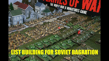 Flames of War Soviet Bagration List Building