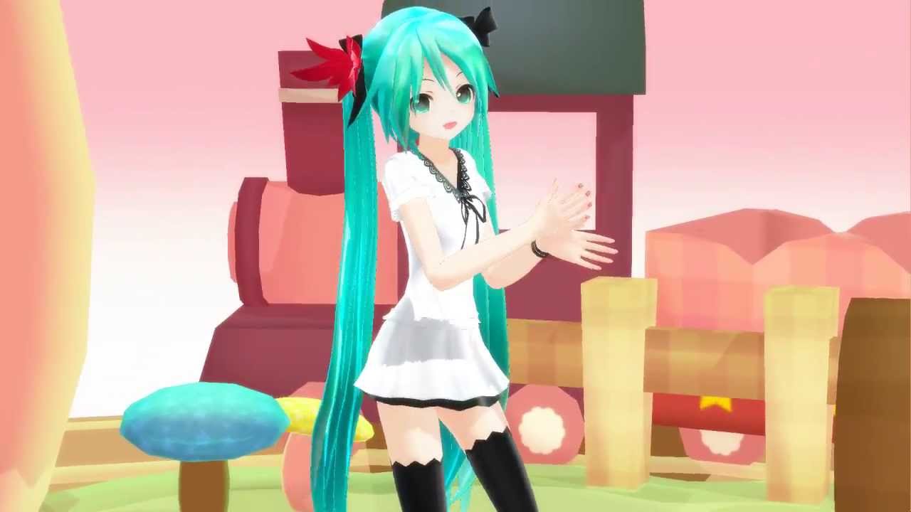 【MMD】PONPONPON 初音ミク(WIMあぴミク) Hatsune Miku