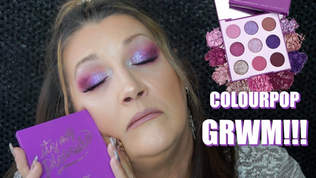 NEW Colourpop "It's My Pleasure" palette | TRY ON! | Beauty Over 50!