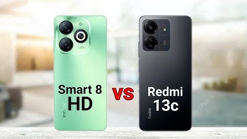 Infinix Smart 8 HD vs Redmi 13c