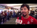 Manny Pacquiao interview - UCN EXCLUSIVE