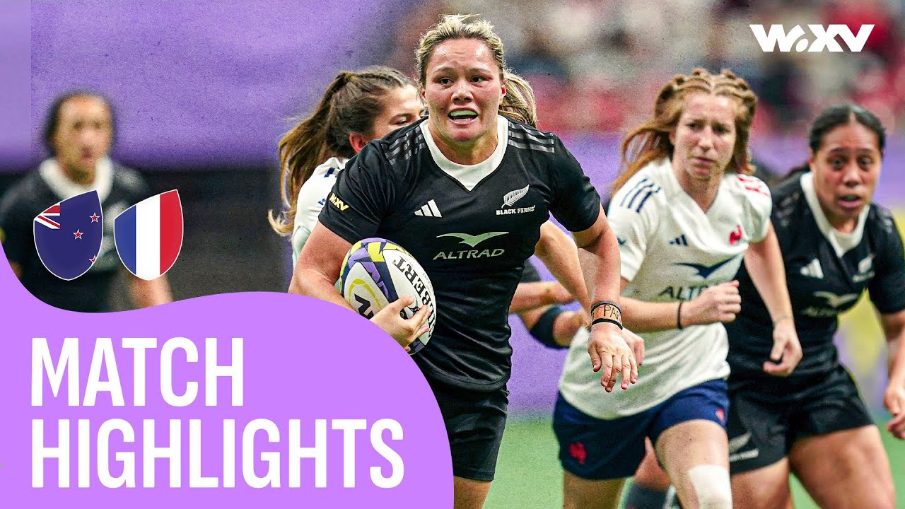 New Zealand OVERPOWER France 💪 | New Zealand v France
