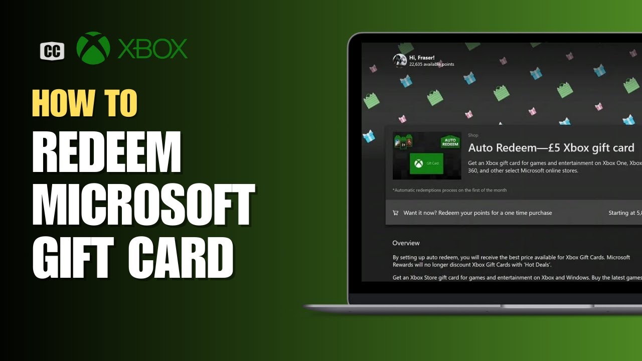 How to Redeem Microsoft Xbox Gift Card (2025) - YouTube