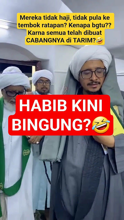 Download lagu IS HABIB CONFUSED NOW? #habib #baalawi #habaib #imadudin