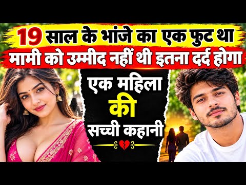 मामी ने भांजे से कहा पीछे से डा*लो || @Rasrangkahani 