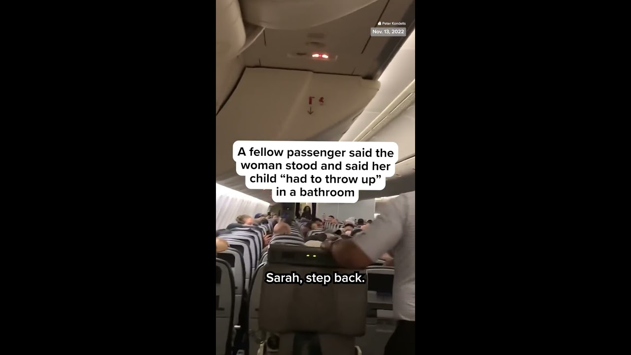 Woman Allegedly Shoves And Threatens Flight Attendant