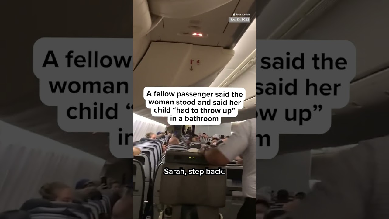 Woman Allegedly Shoves And Threatens Flight Attendant Woman Allegedly Shoves And Threatens Flight Attendant