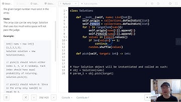 398. Random Pick Index - English Version