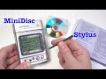 The only MiniDisc recorder with a stylus - XM-R2