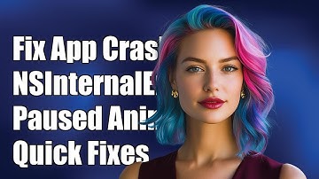 Fixing App Crash: NSInternalInconsistencyException and Paused Animation Issues