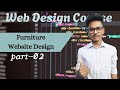 Furniture Website Design with HTML &amp; CSS || Part - 02