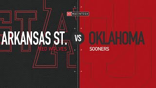 OU Highlights vs Arkansas State