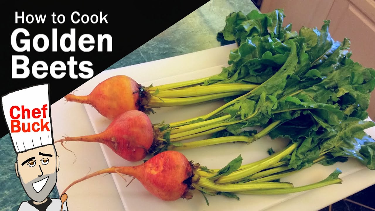 Beet Root and Beet Greens Recipe with Golden Beets