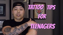 Tattoo Tips for Teens - Why You Should Consider Waiting Until You're Older 