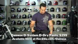 Dainese D-System D-Dry Pants Review at RevZilla.com
