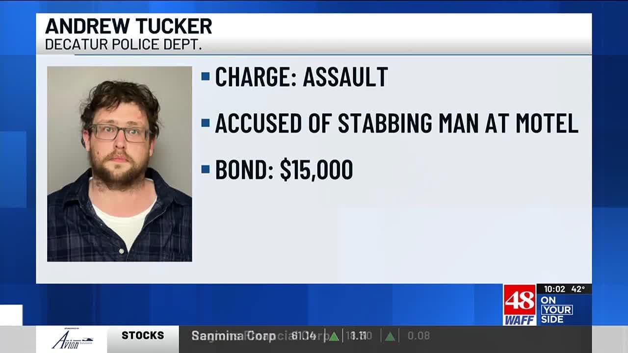 Man accused of stabbing man at Decatur motel - YouTube