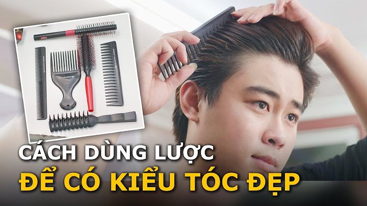 Hướng dẫn chải tóc nam với lược xoăn năm 2024