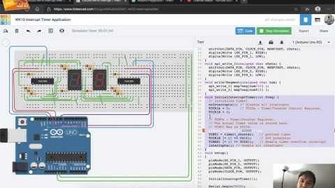 WK10 Interrupt Timer Application (7 Segment, Timer and External Interrupt)