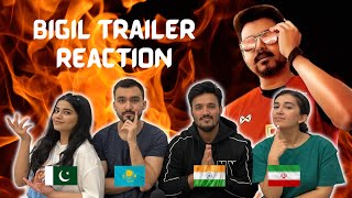 Bigil -Trailer Reaction Thalapathy Vijay, Nayanthara A.r Rahman Foreigners React