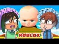 Escape boss baby  dansk roblox obby med robinsamse