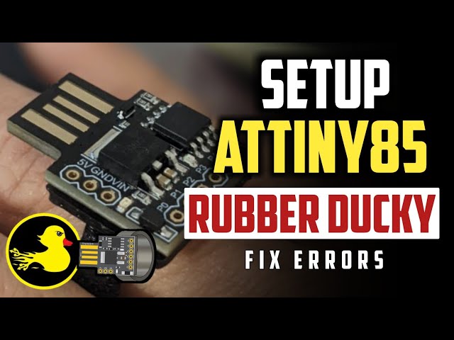 ATTINY85 Rubber Ducky :: Sequr