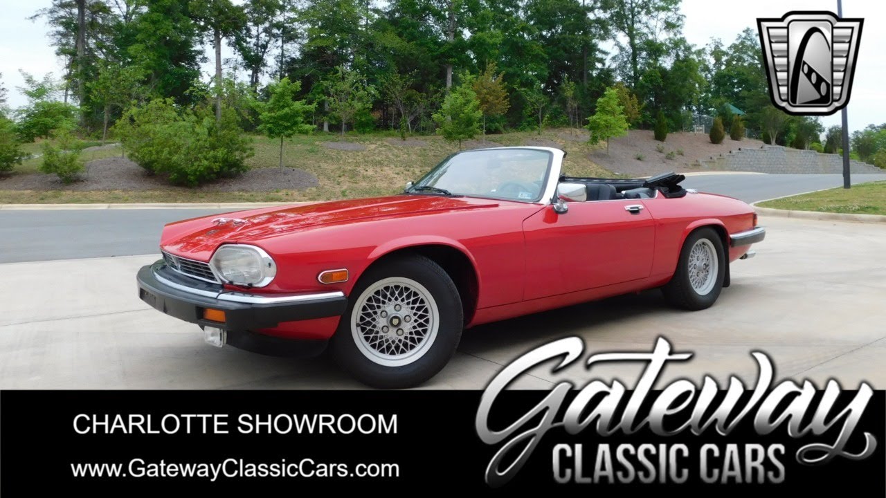 1990 Jaguar XJS Convertible Gateway Classic Cars 447 CHA - YouTube