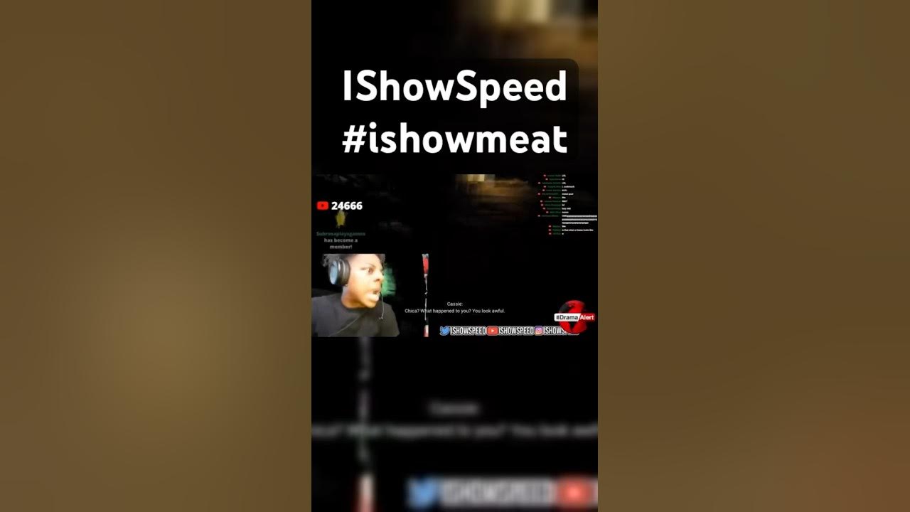 Speed beeting his meat 😱 caught in 4k : r/Ishowspeed