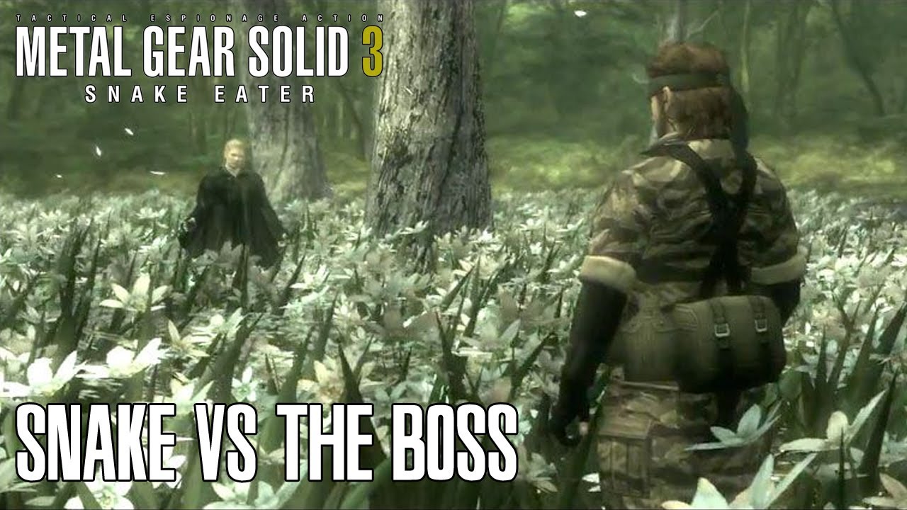 Metal Gear Solid 3 - Snake vs The Boss [Final Español] - YouTube