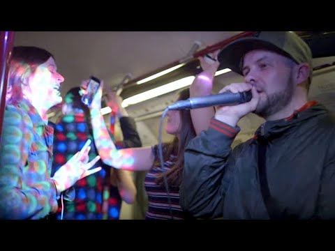 London Underground New Year's Party - Police Shutdown Drum n Bass Rave on London Underground \ Metro