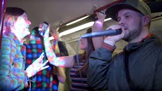 London Underground New Years Party  Police Shutdown Drum N Bass Rave On London Underground  Metro