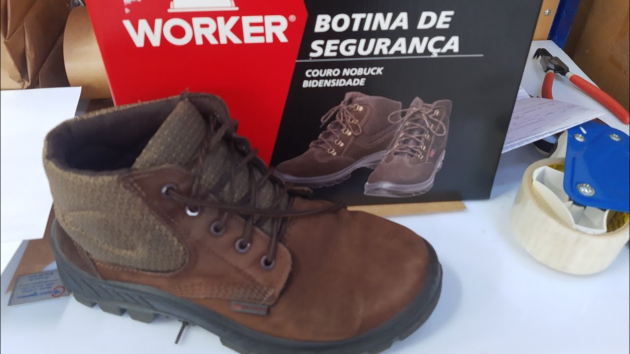 botas de segurança confortaveis