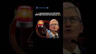 📱🚨 Apple Red Alert: Turn Off AirPlay NOW! Major Security Flaw Exposed 🔒⚠️ #success #successmindset