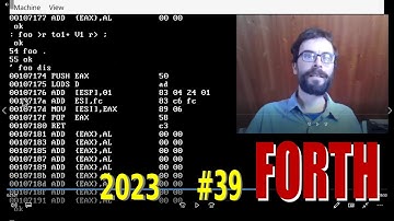 FORTH-OS  DUSK-OS BY VIRGIL DUPRAS  #39 2023 Forth2020 group