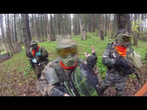 Пейнтбол "Битва за лагерь" #CESIUM ( Best Paintball GoPro) 08.10.16.